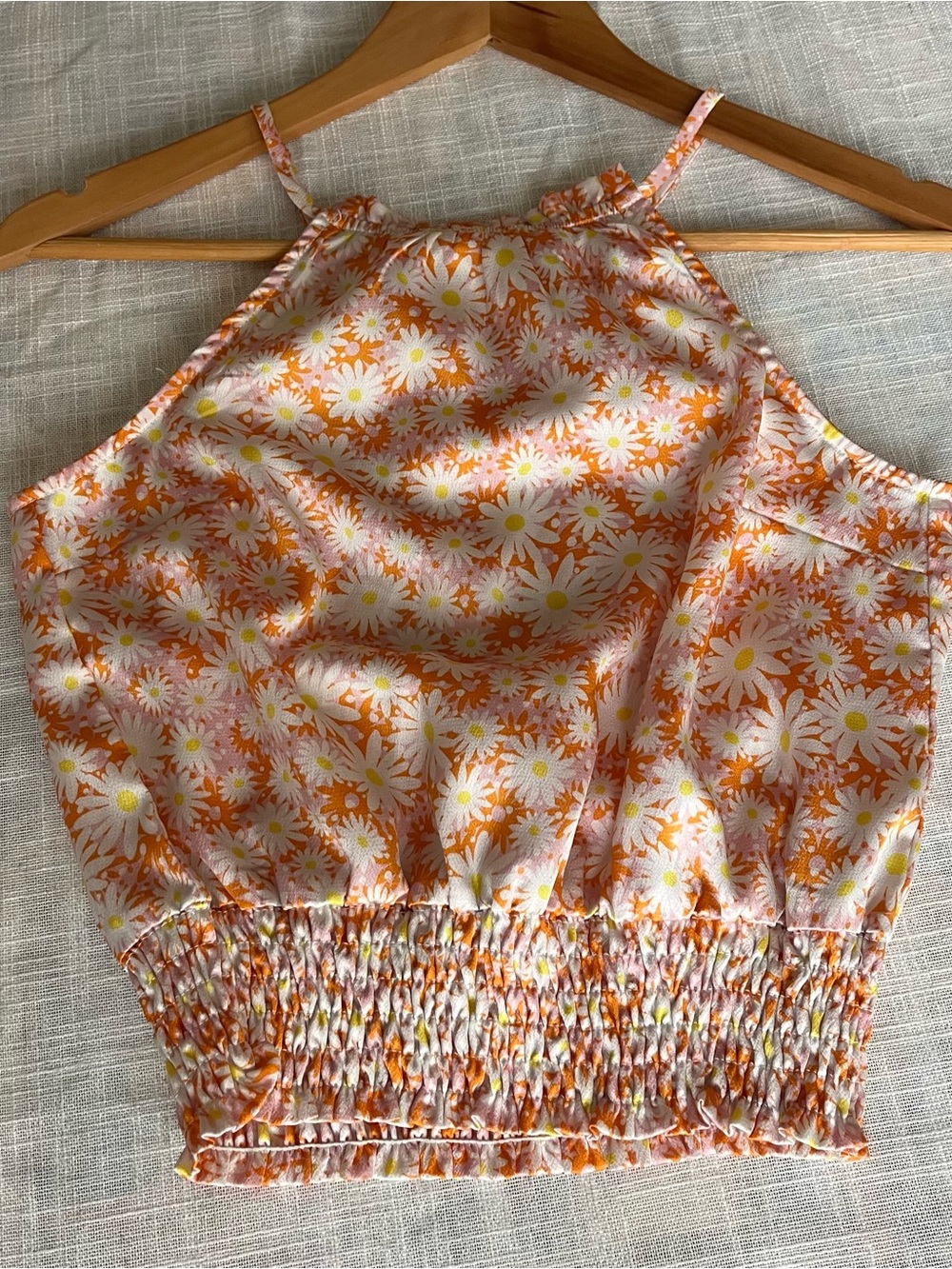 Cropped Daisy Halter